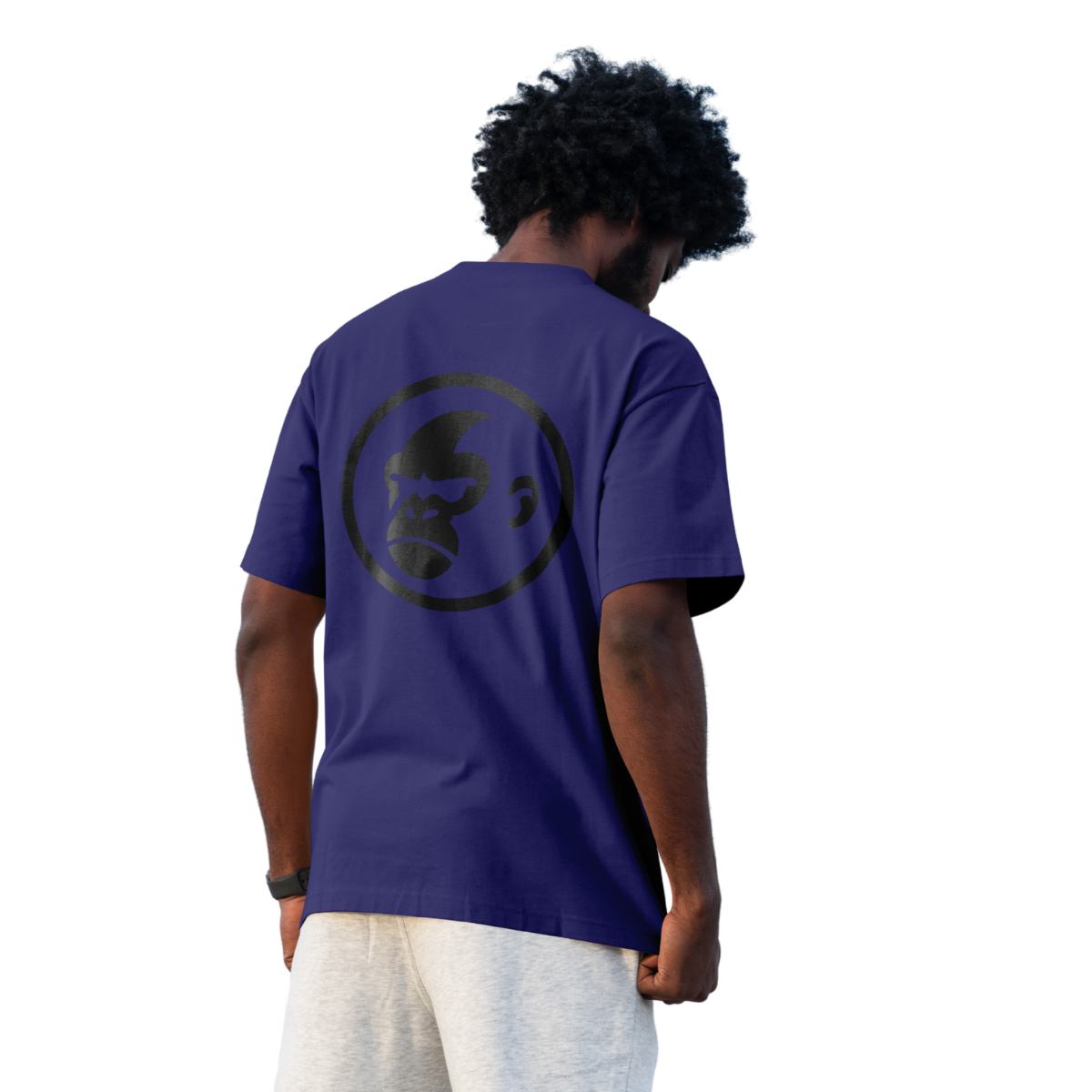 Oversized Azul - Logo Clara