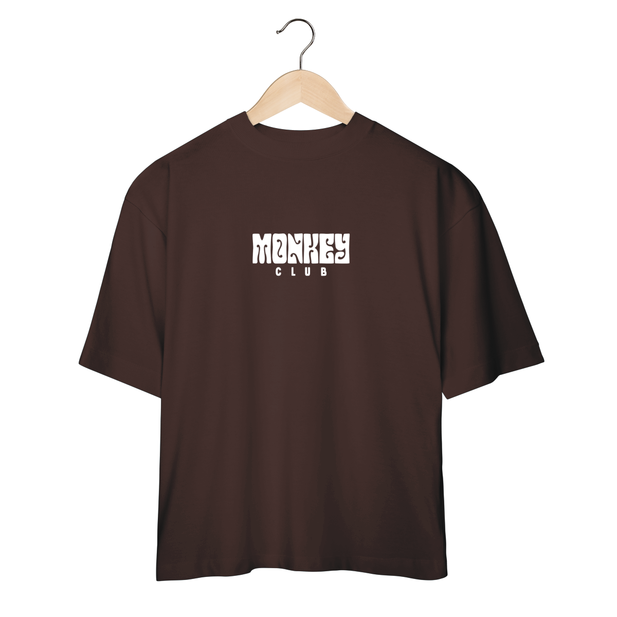 Oversized Marrom - Logo Clara