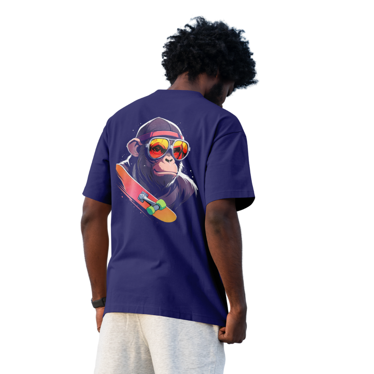 Oversized Azul - Logo Clara