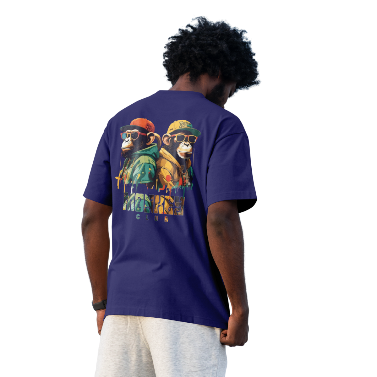 Oversized Azul - Logo Clara