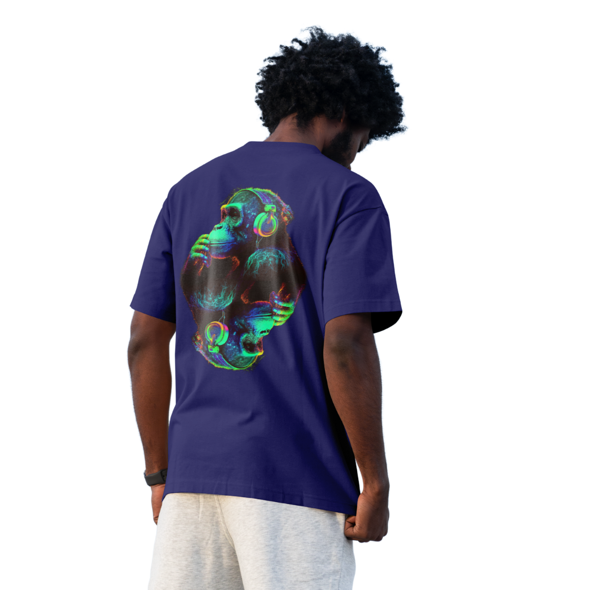 Oversized Azul - Logo Clara