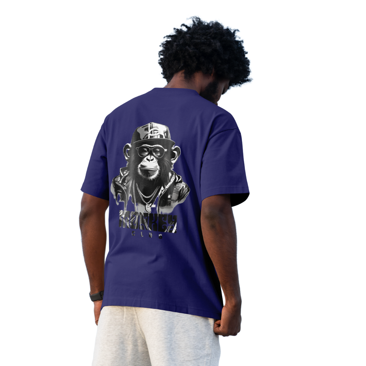 Oversized Azul - Logo Clara