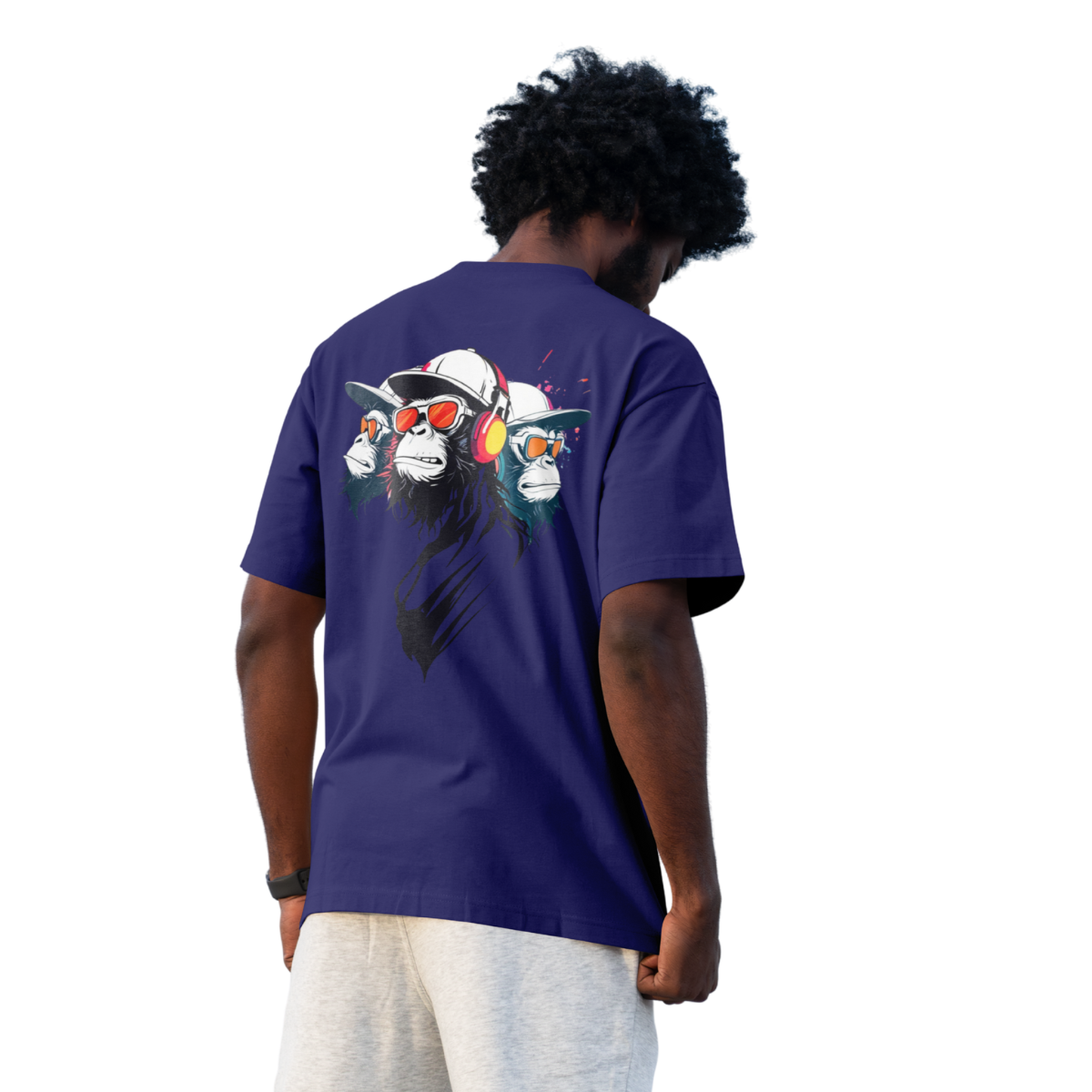 Oversized Azul - Logo Clara