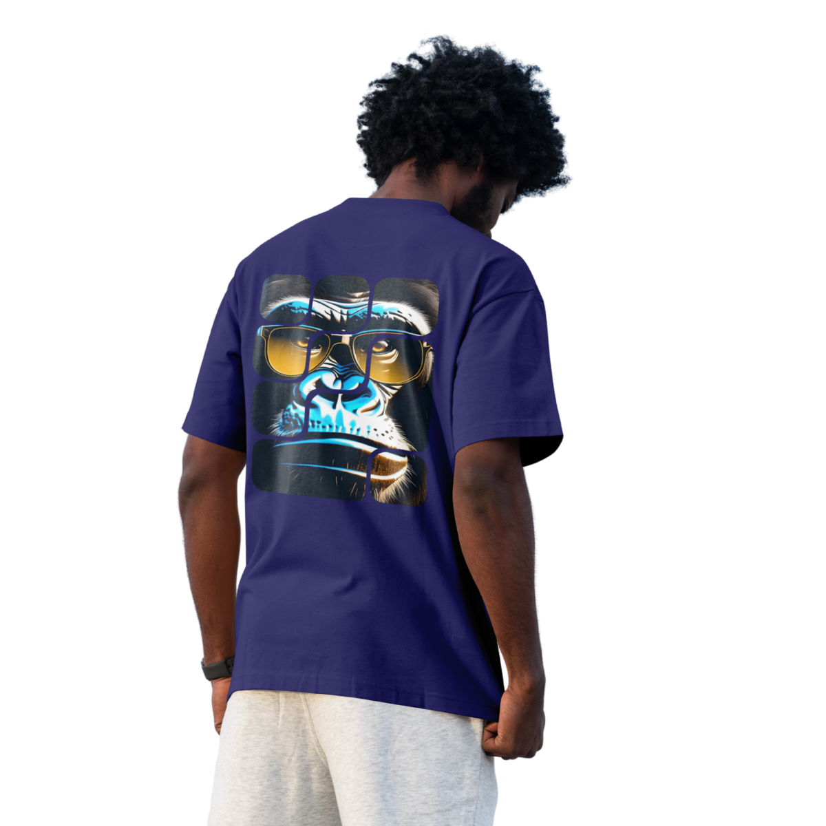 Oversized Azul - Logo Clara