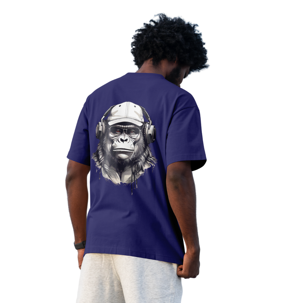 Oversized Azul - Logo Clara