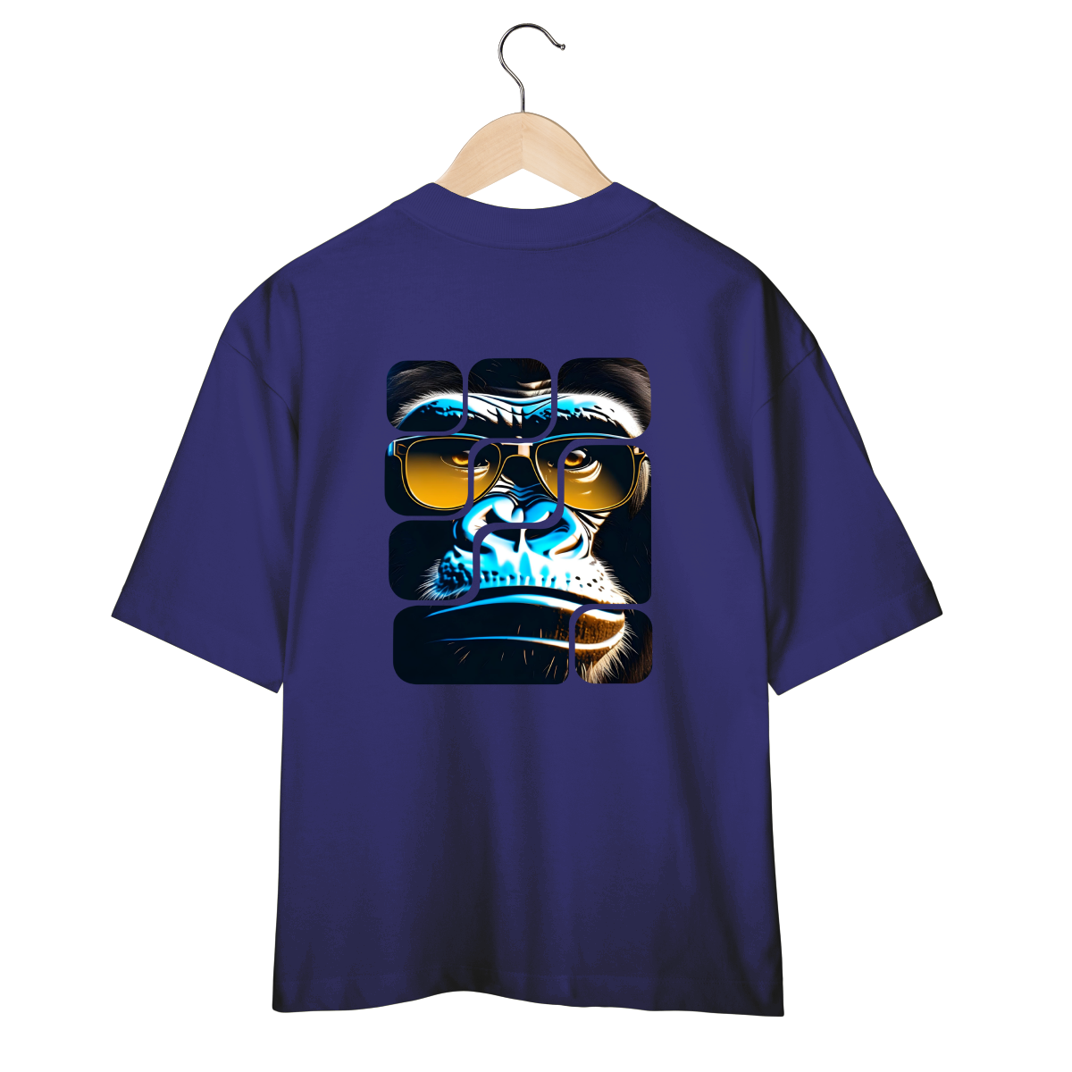 Oversized Azul - Logo Clara