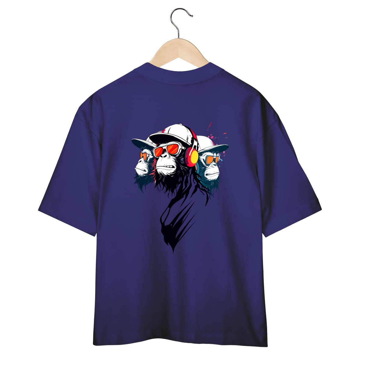 Oversized Azul - Logo Clara