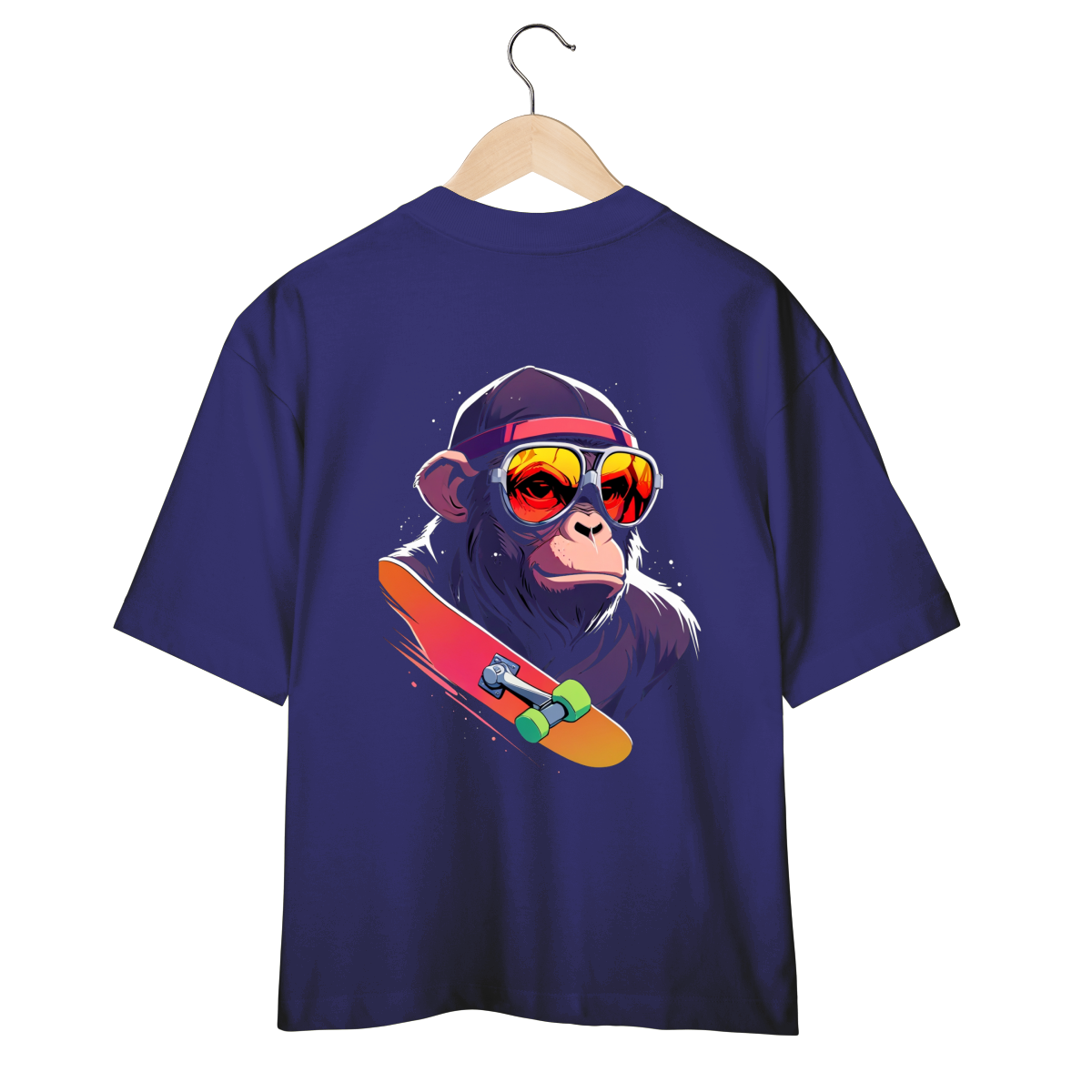 Oversized Azul - Logo Clara