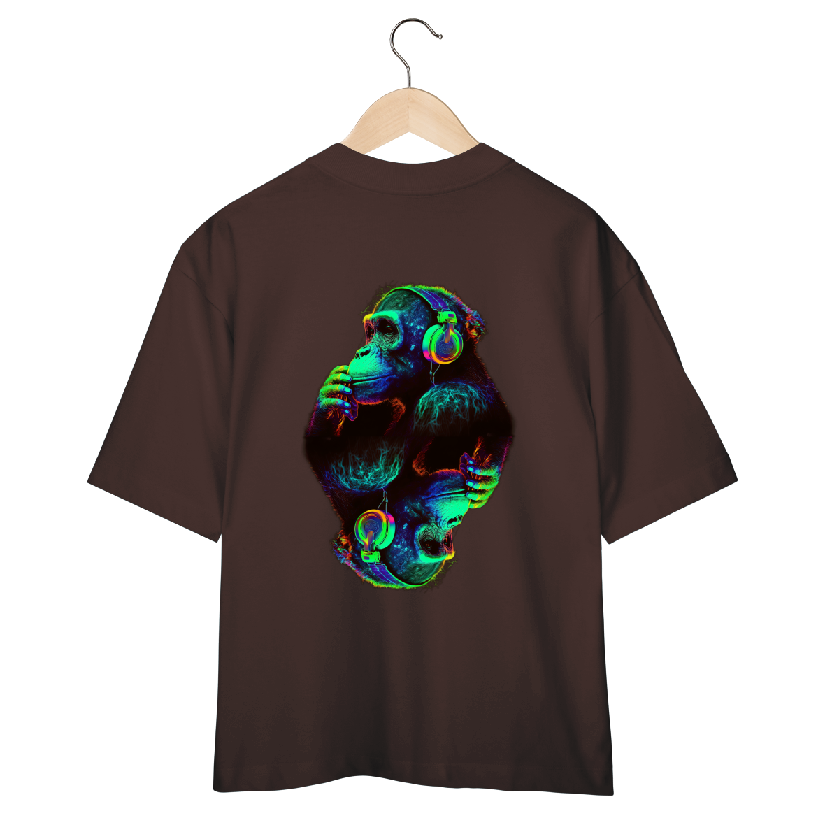 Oversized Marrom - Logo Clara