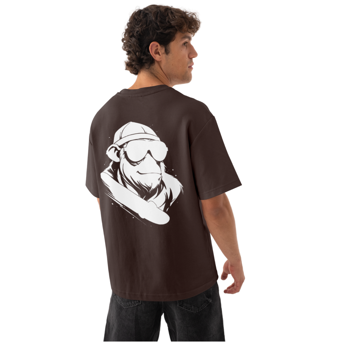 Oversized Marrom - Logo Clara
