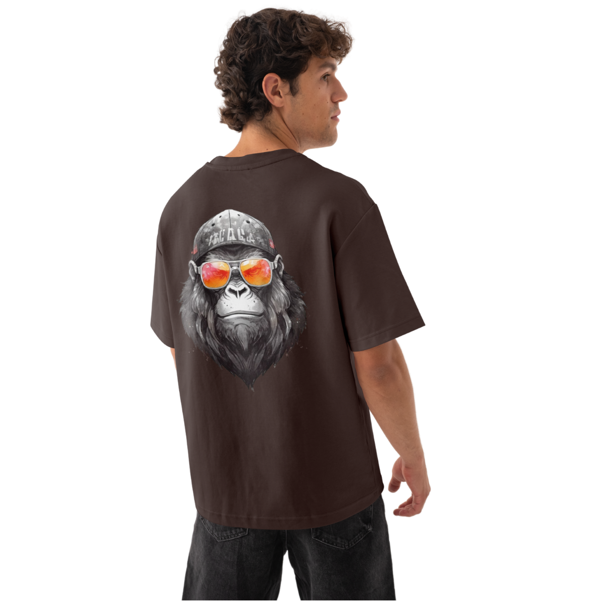 Oversized Marrom - Logo Clara