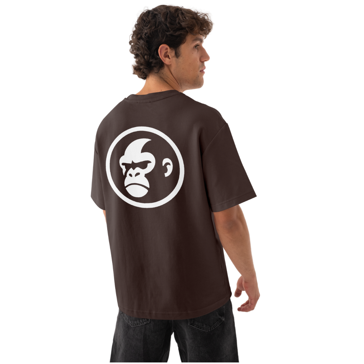 Oversized Marrom - Logo Clara