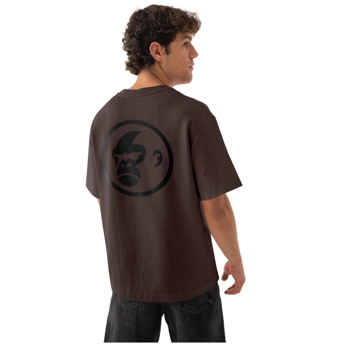 Oversized Marrom - Logo Clara