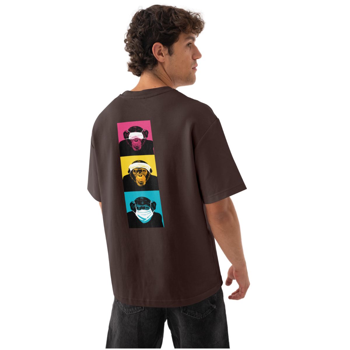 Oversized Marrom - Logo Clara
