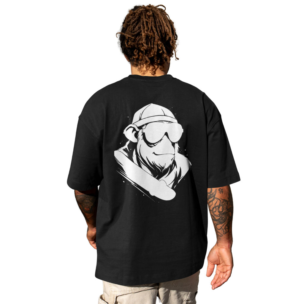 Oversized White Skate