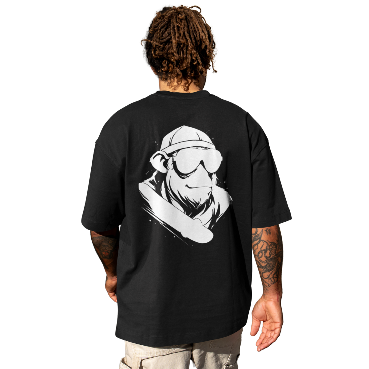 Oversized White Skate