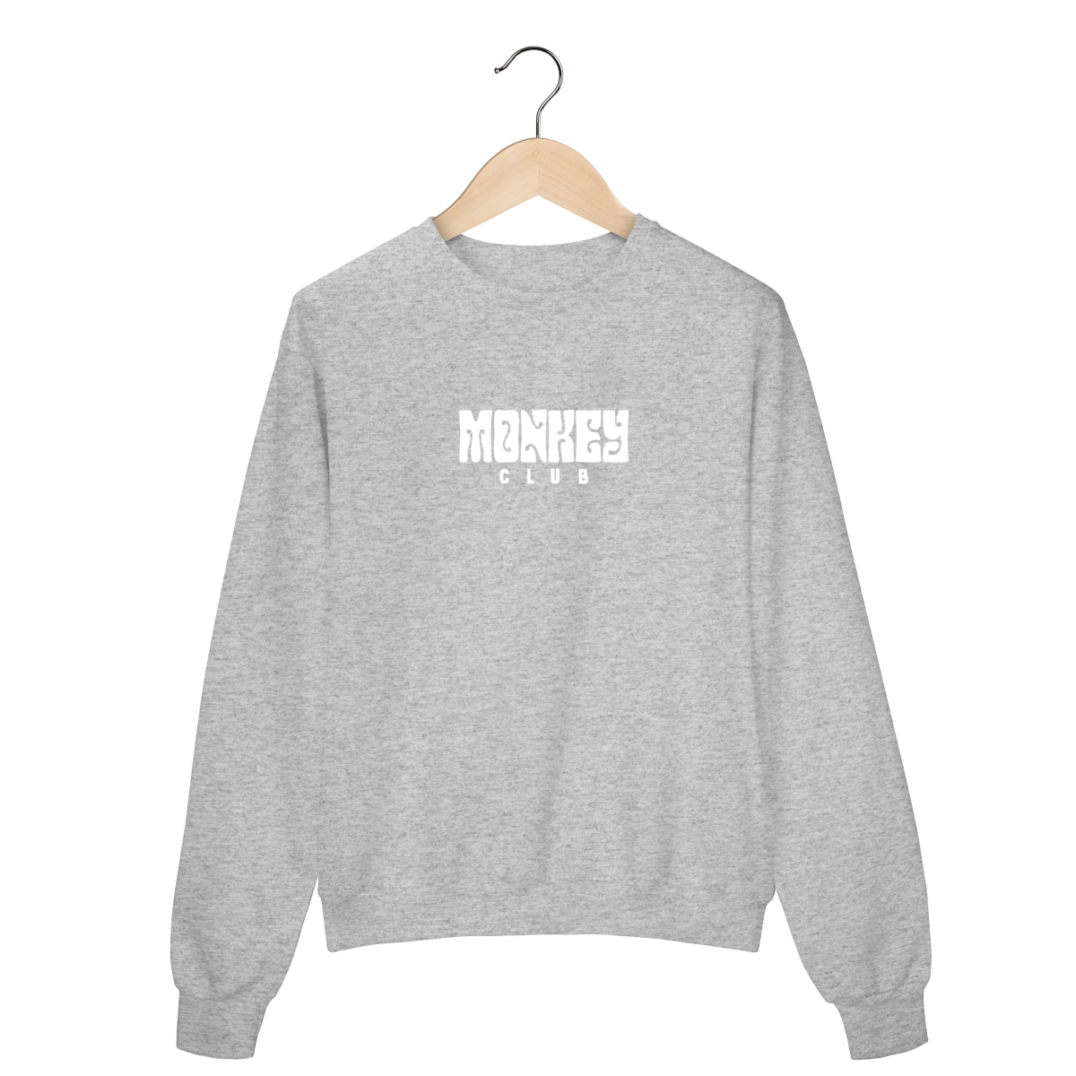 Suéter Cinza - Logo Clara