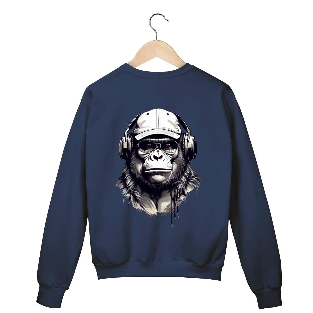 Suéter Azul  - Logo Clara