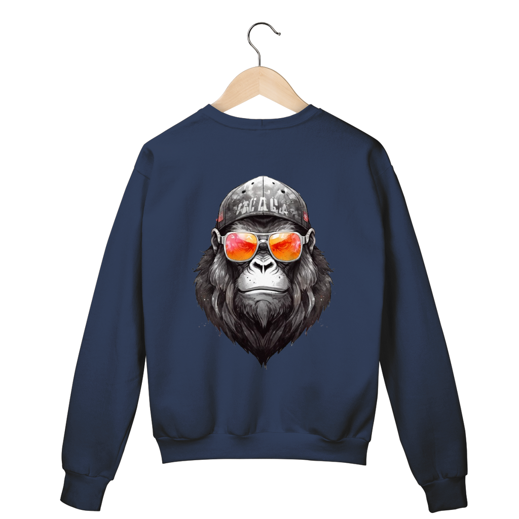 Suéter Azul  - Logo Clara