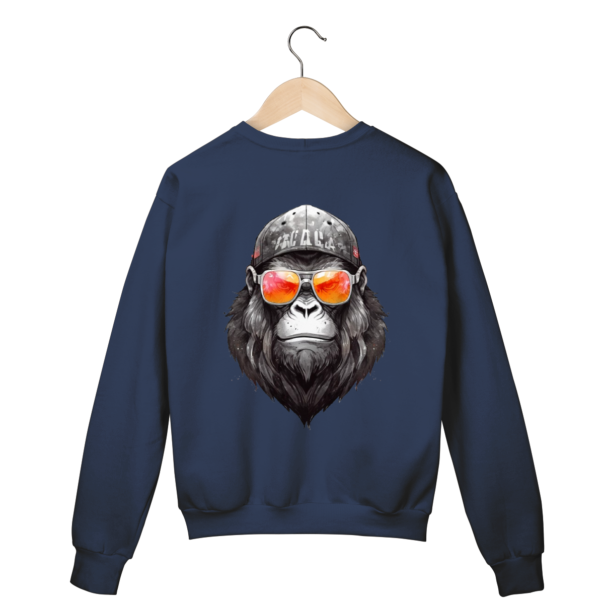 Suéter Azul  - Logo Clara