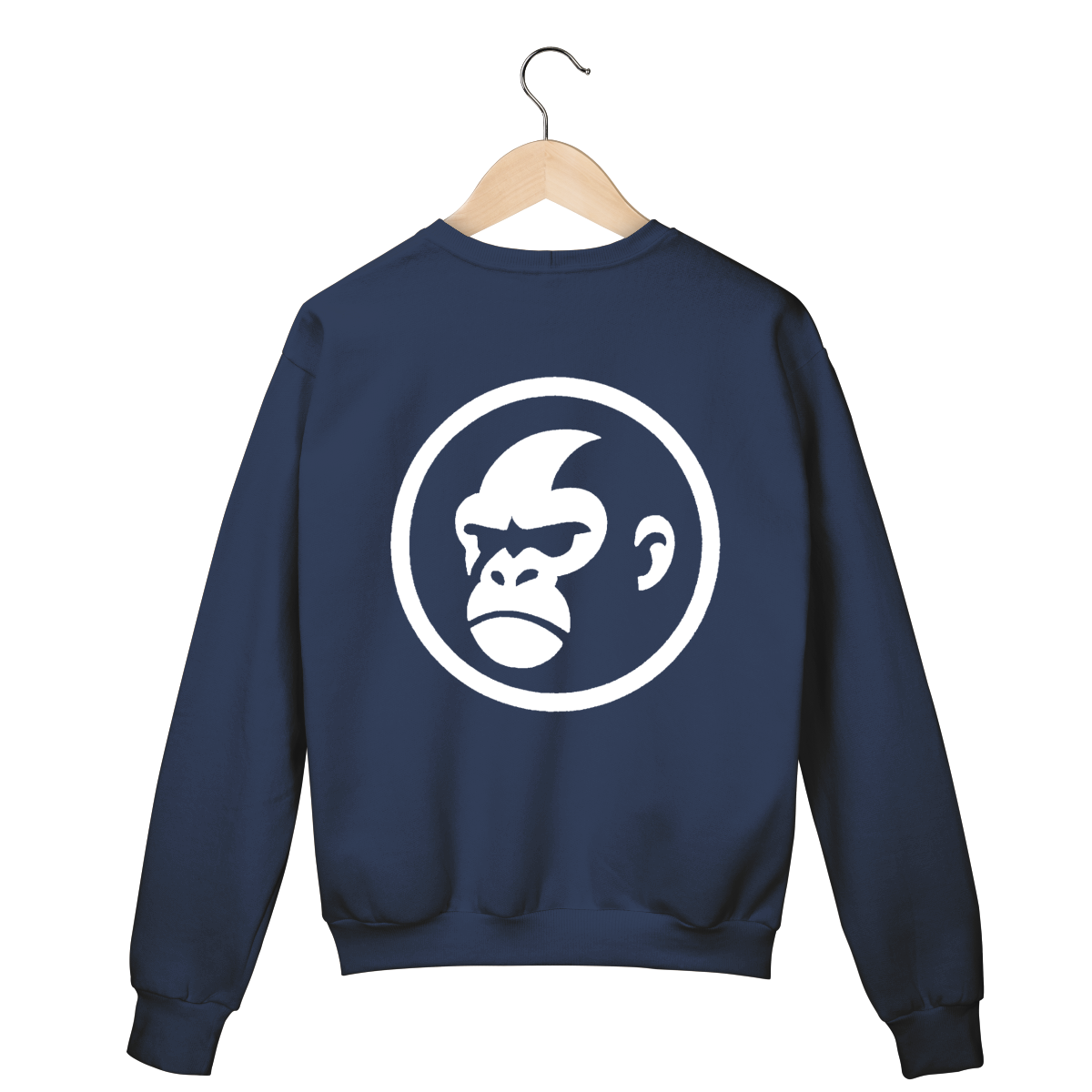 Suéter Azul  - Logo Clara