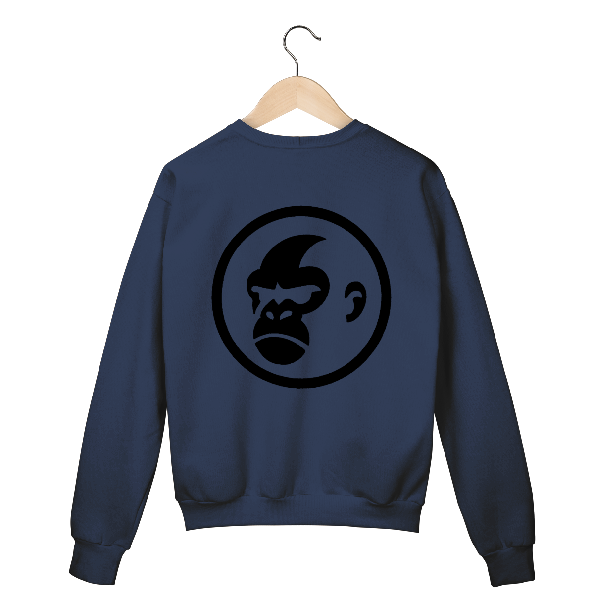 Suéter Azul  - Logo Clara