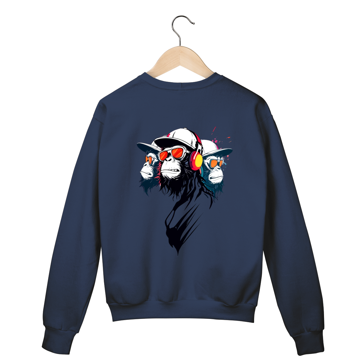 Suéter Azul  - Logo Clara