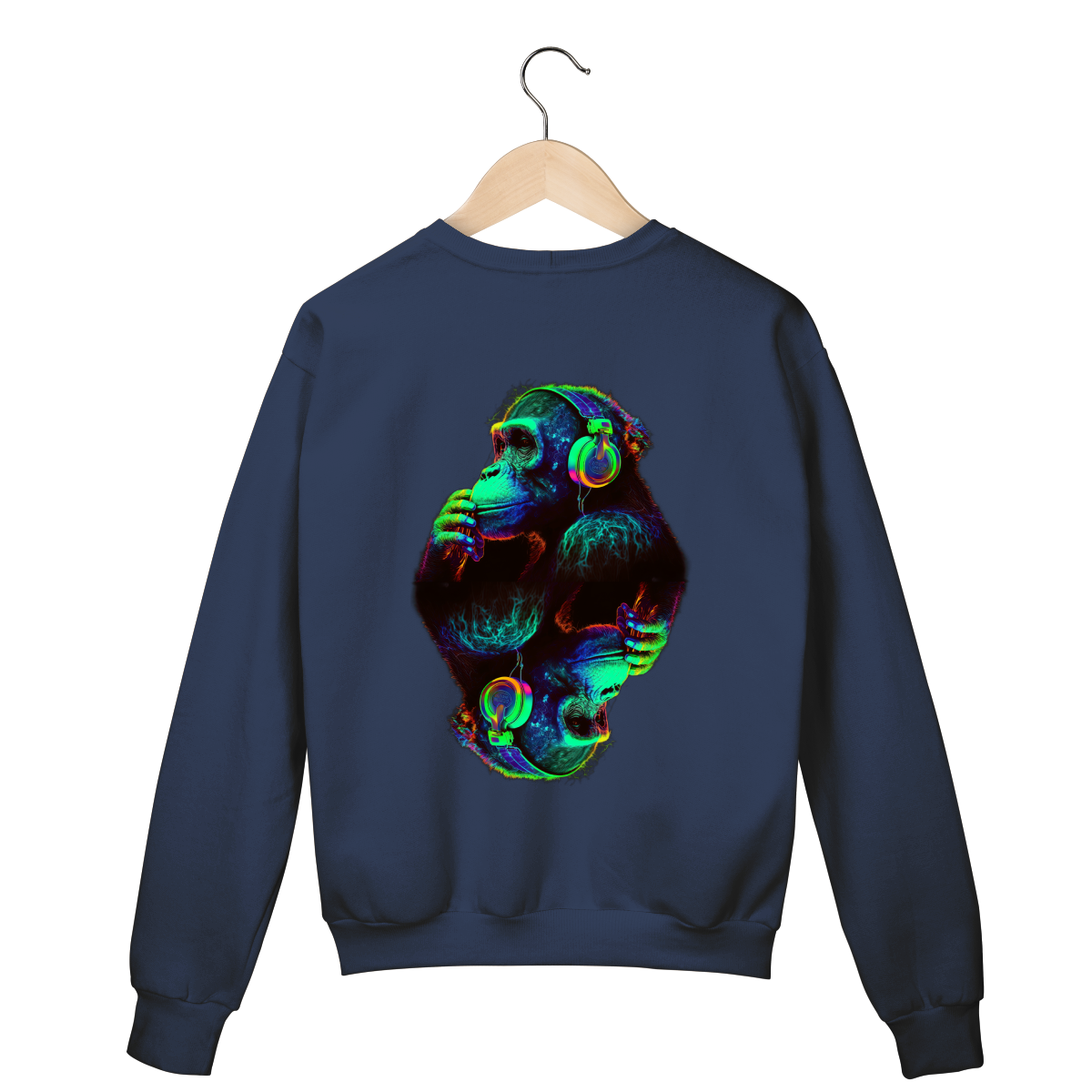 Suéter Azul  - Logo Clara