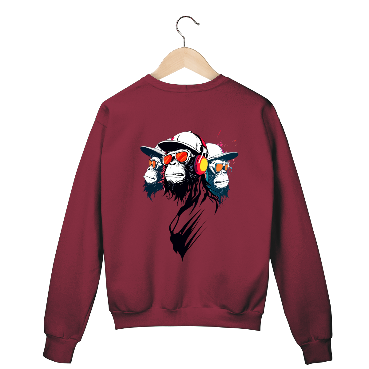 Suéter Vinho - Logo Clara