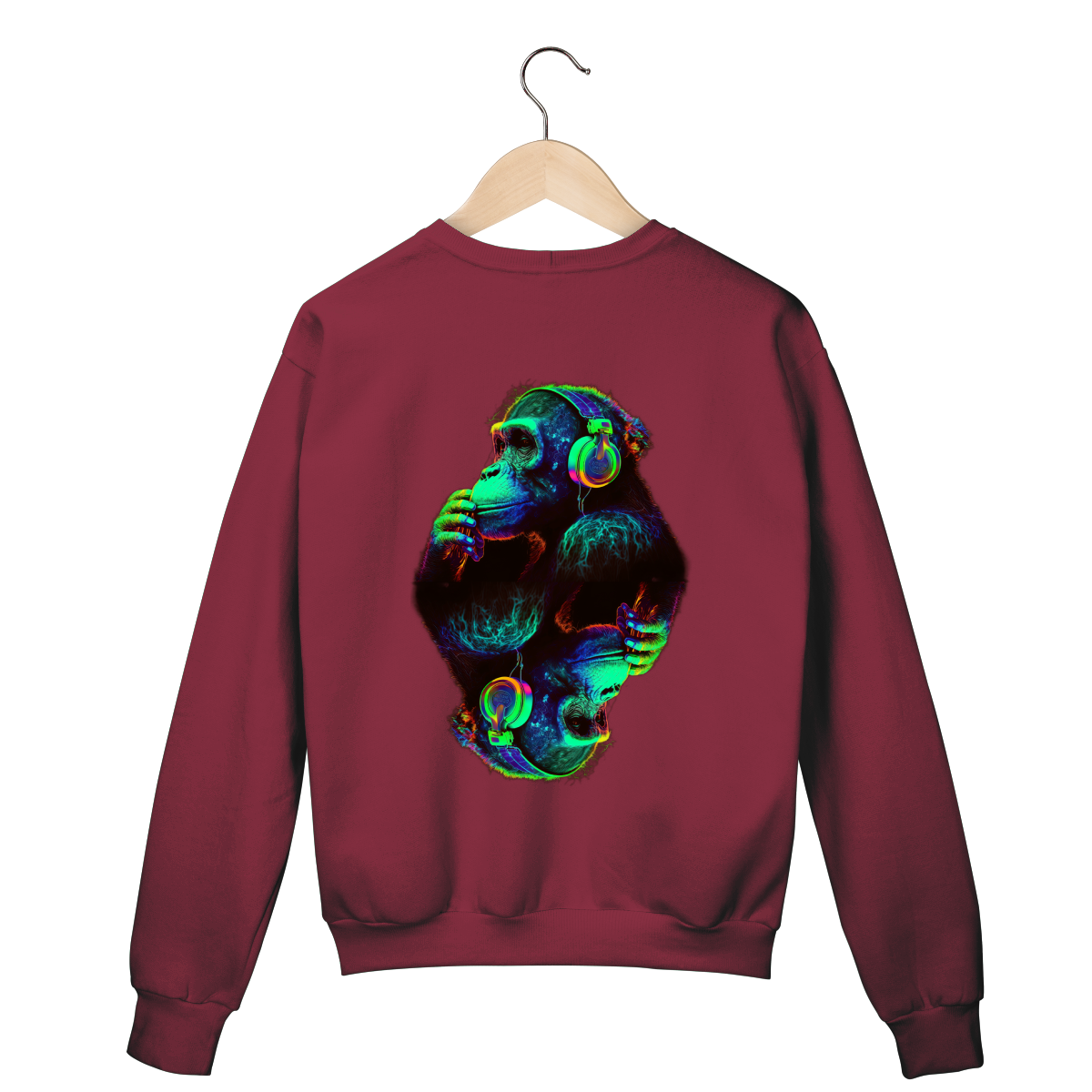 Suéter Vinho - Logo Clara