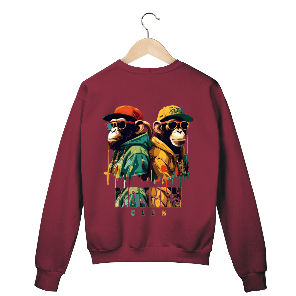 Suéter Vinho - Logo Clara