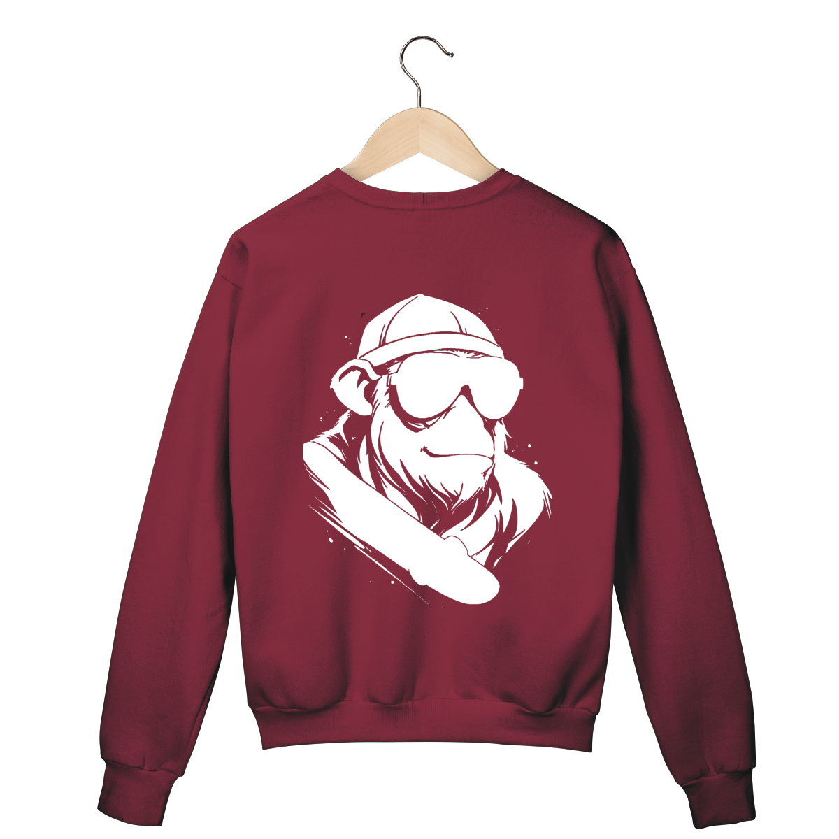 Suéter Vinho - Logo Clara