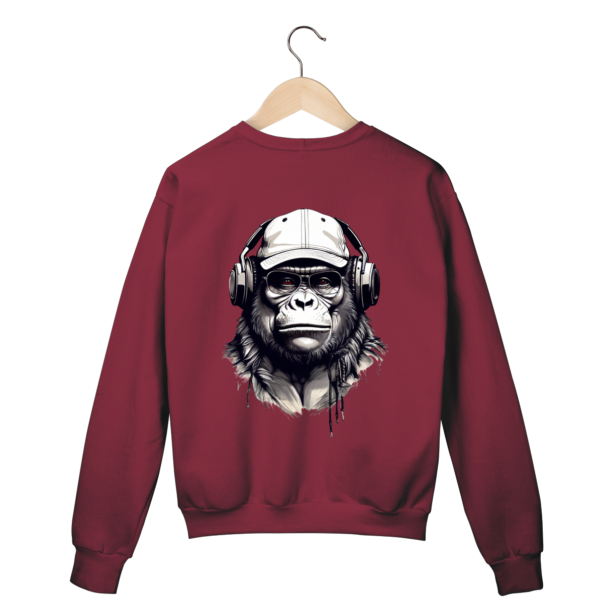 Suéter Vinho - Logo Clara