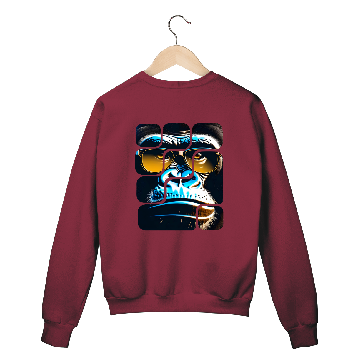 Suéter Vinho - Logo Clara