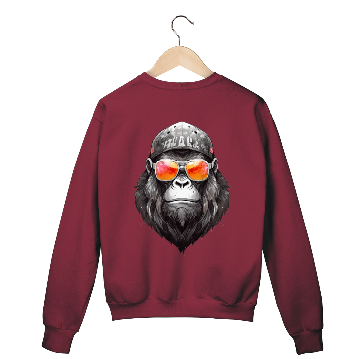 Suéter Vinho - Logo Clara