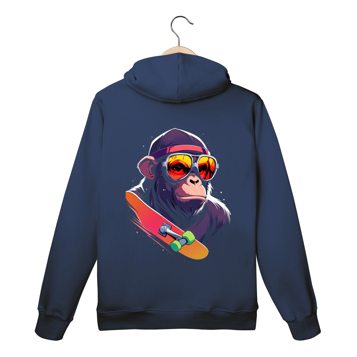 Moletom Azul - Logo Clara