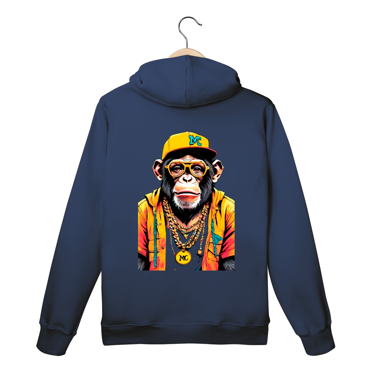 Moletom Azul - Logo Clara