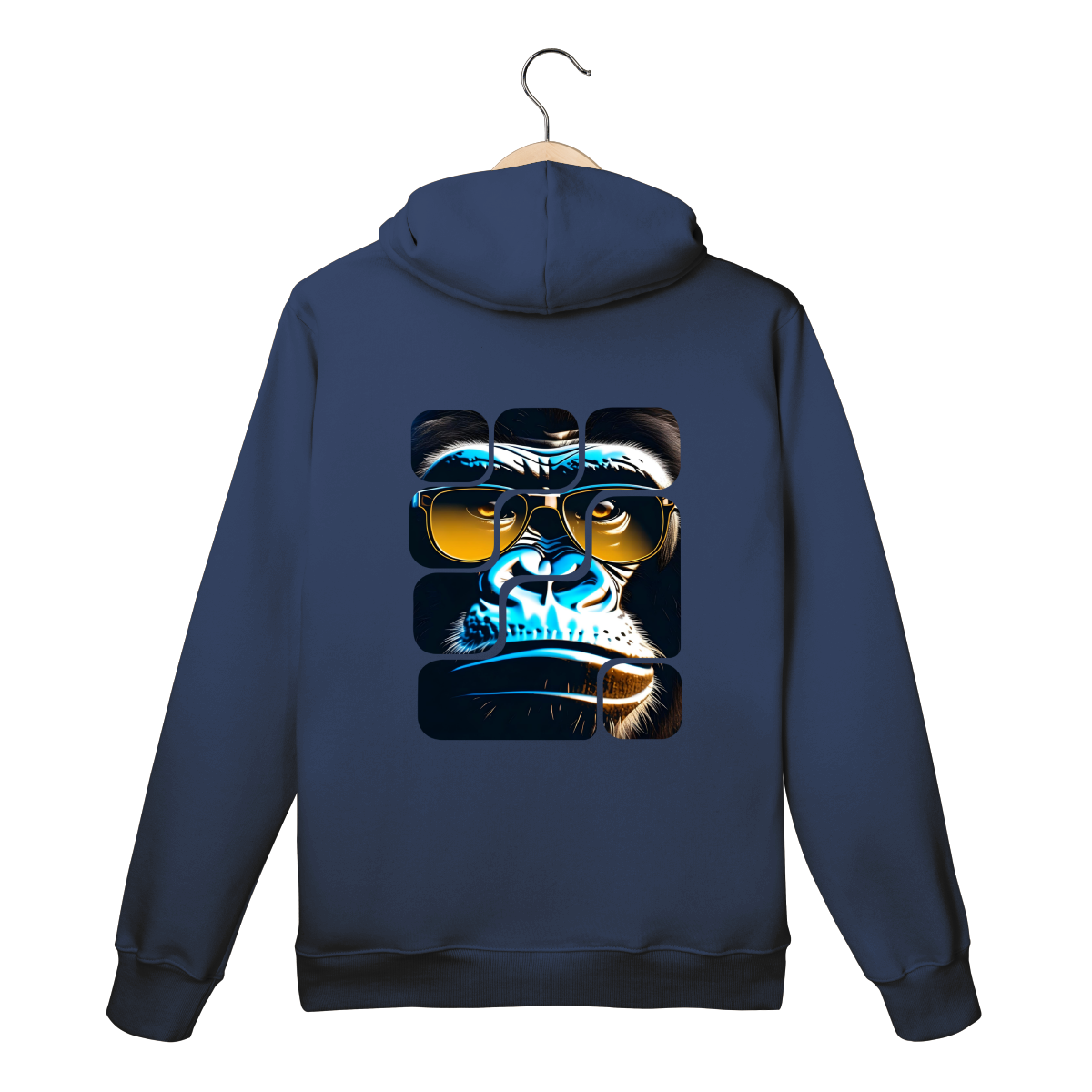 Moletom Azul - Logo Clara