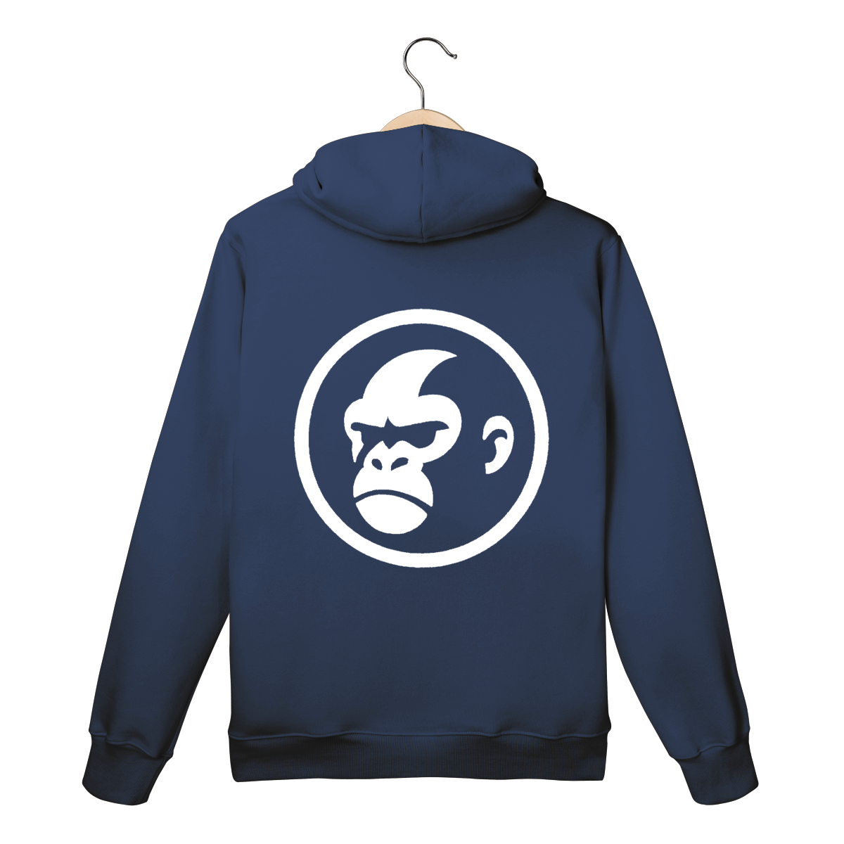 Moletom Azul - Logo Clara