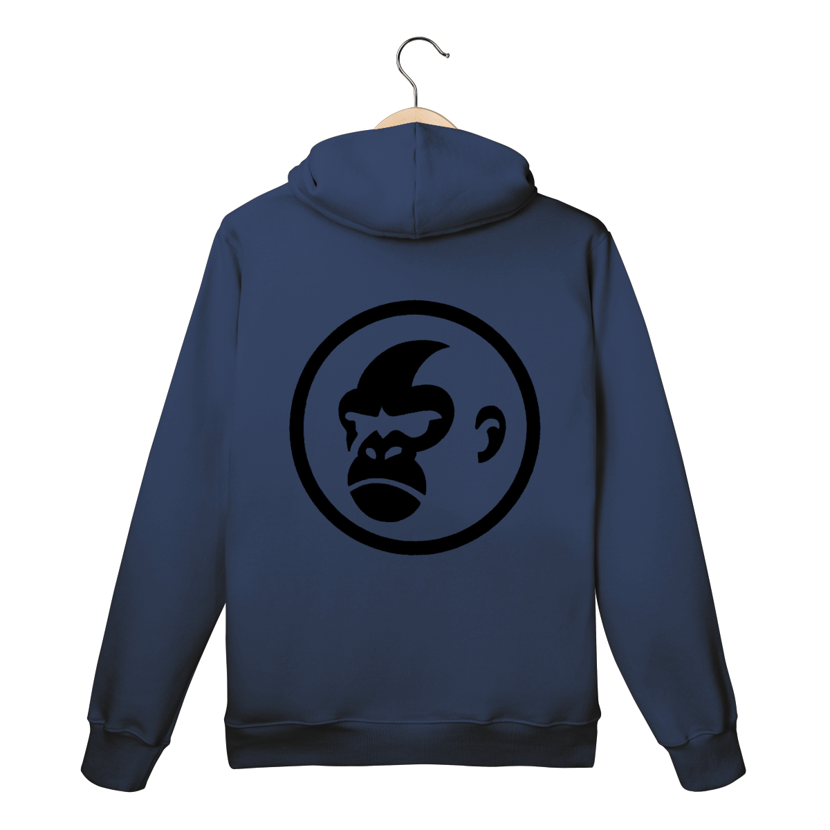 Moletom Azul - Logo Clara