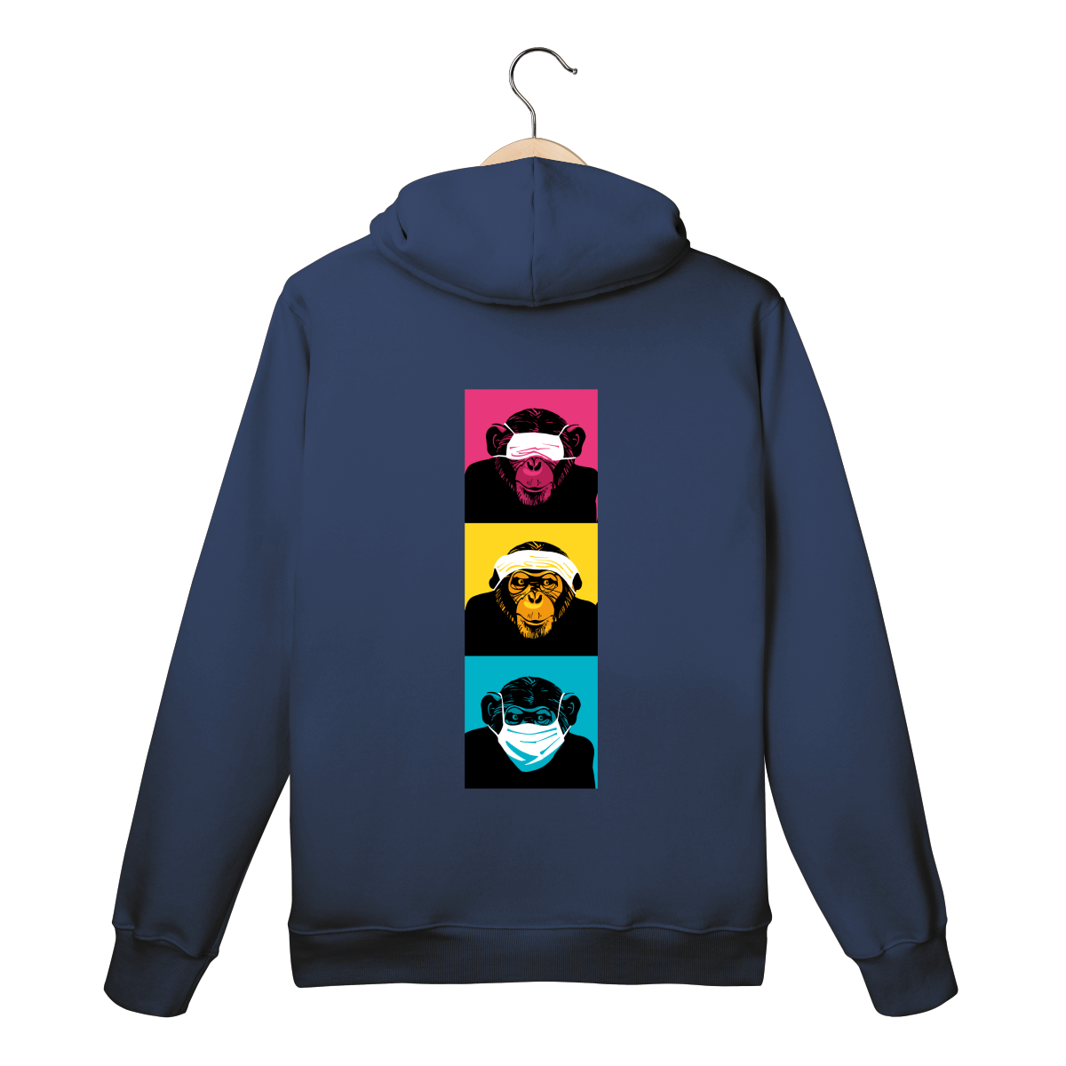 Moletom Azul - Logo Clara