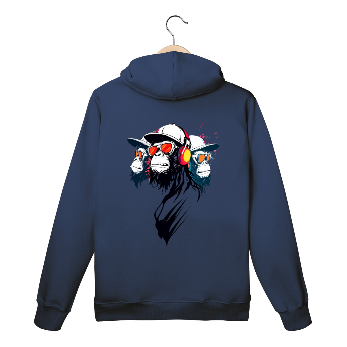 Moletom Azul - Logo Clara