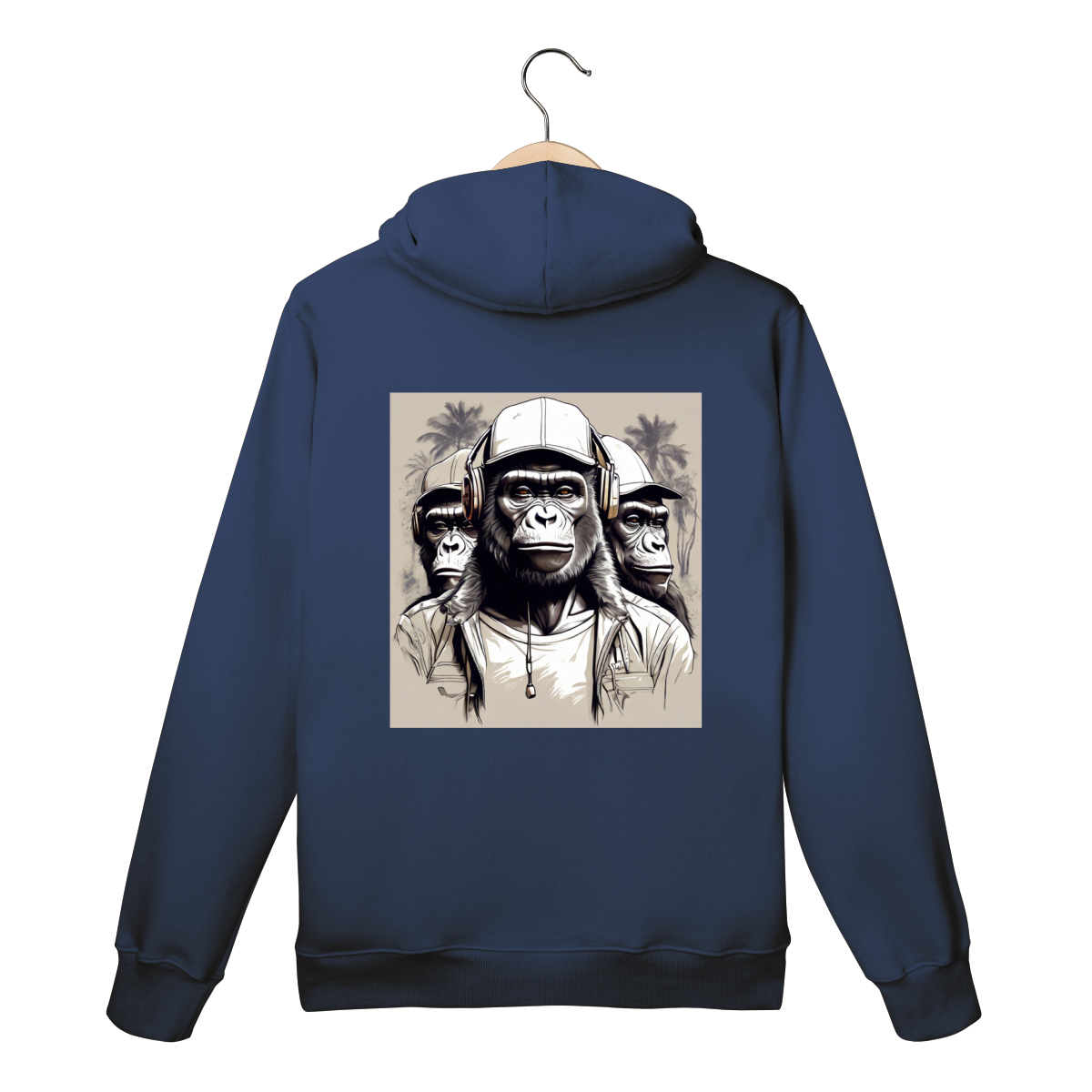 Moletom Azul - Logo Clara