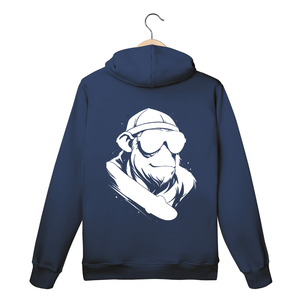 Moletom Azul - Logo Clara