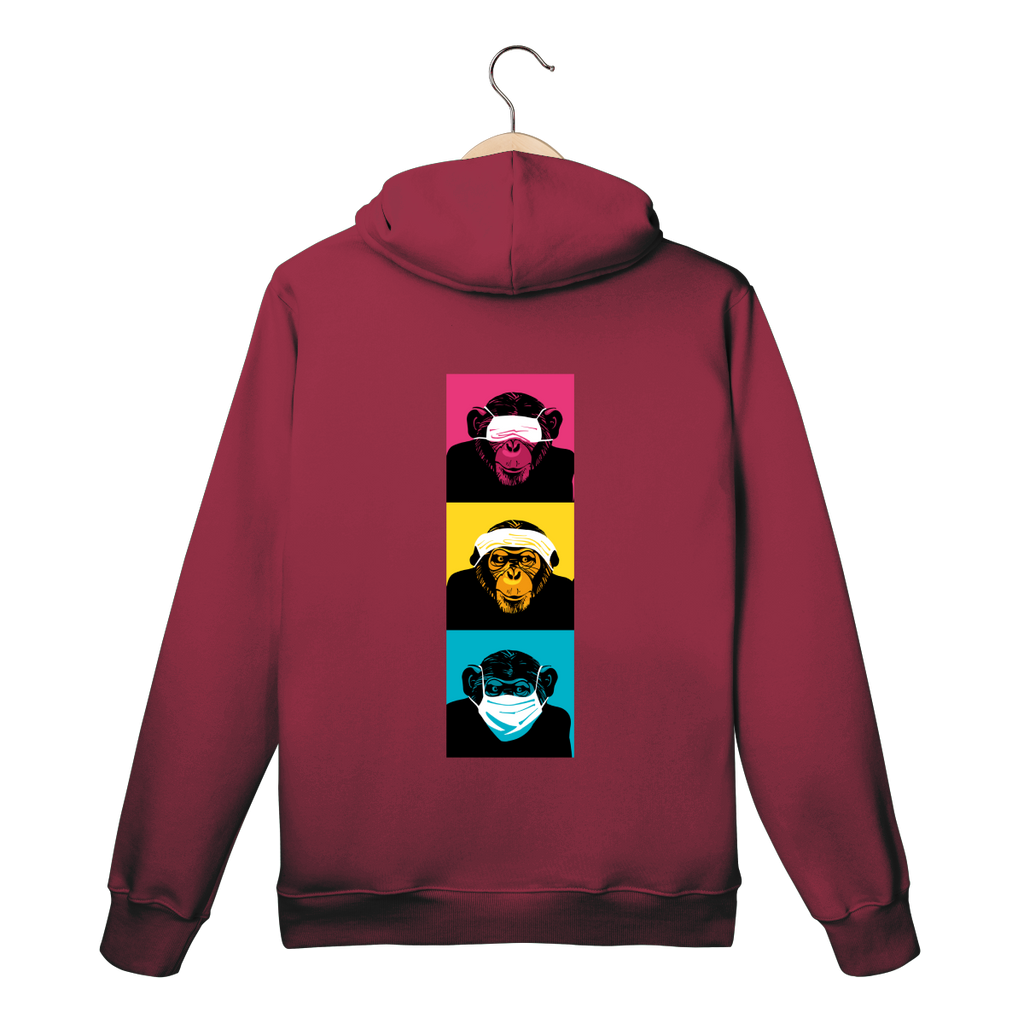 Moletom Vinho - Logo Escura