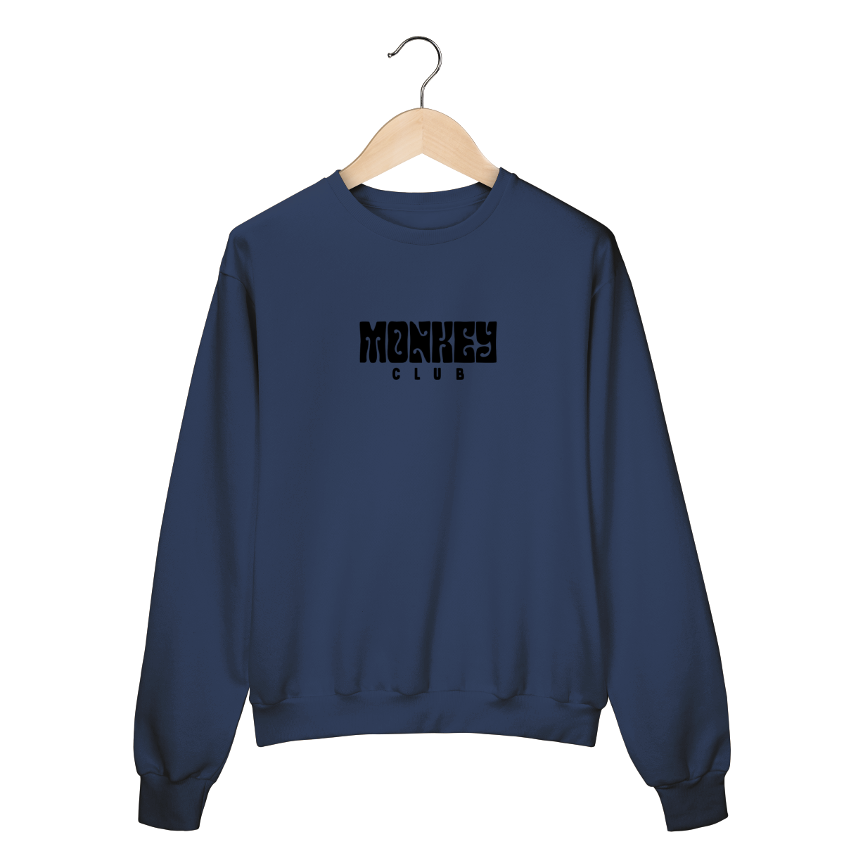 Suéter Azul  - Logo Escura