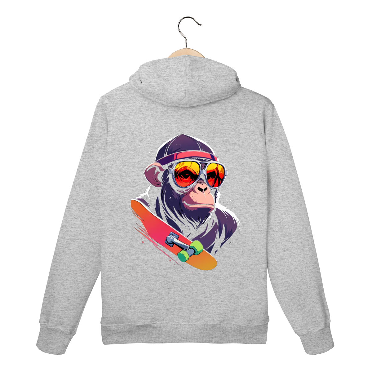 Moletom Cinza - Logo Clara