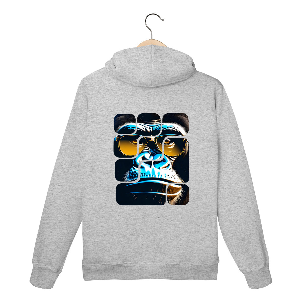 Moletom Cinza - Logo Clara