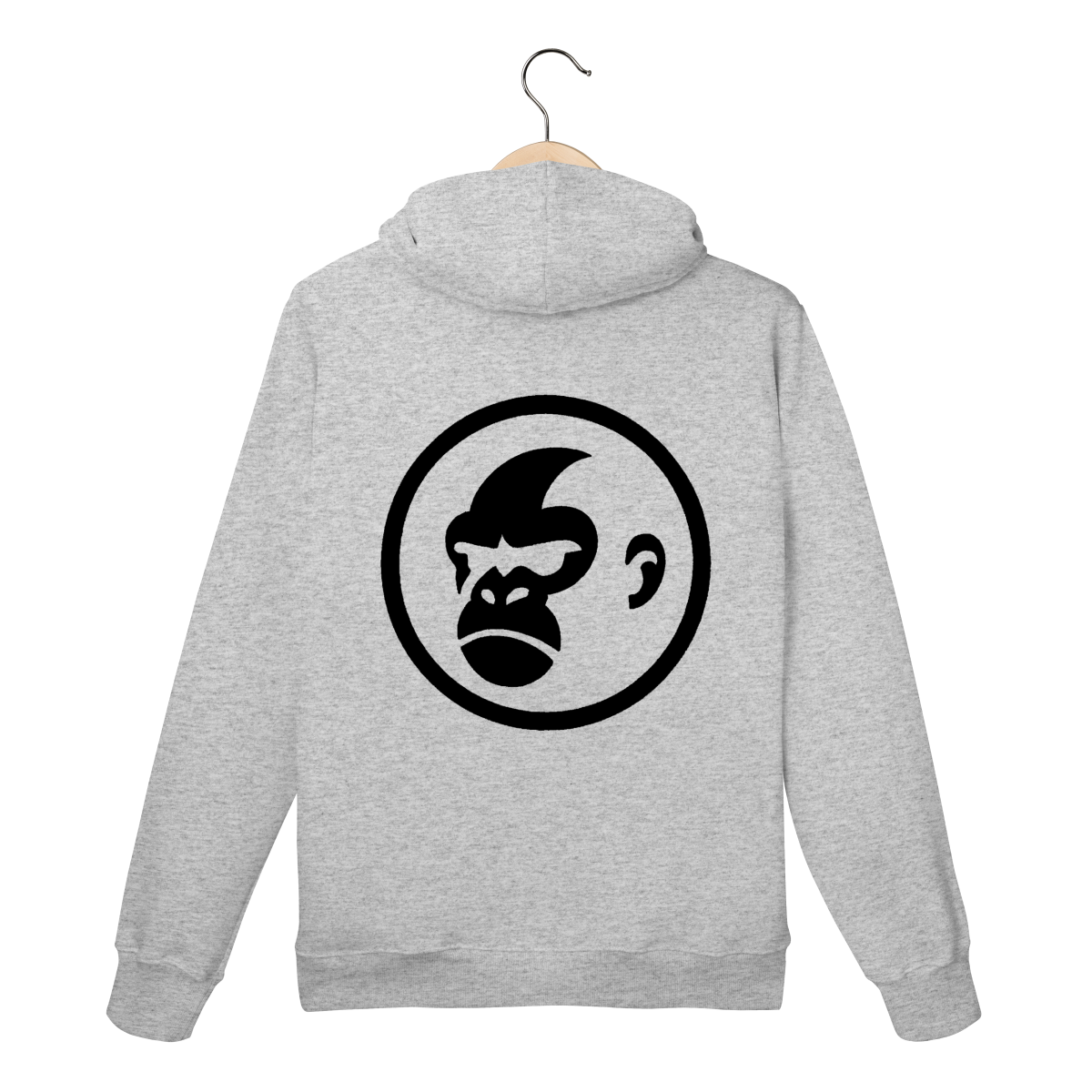 Moletom Cinza - Logo Clara