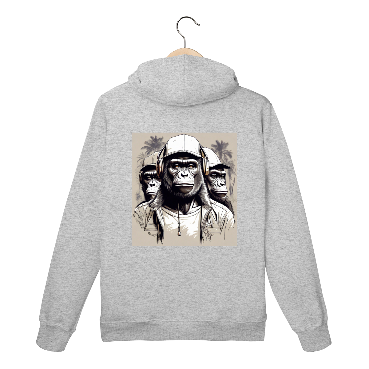 Moletom Cinza - Logo Clara